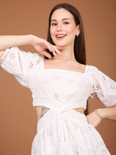 Load image into Gallery viewer, Florencia Eyelet Dress