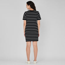 Load image into Gallery viewer, Striped Shift Dress