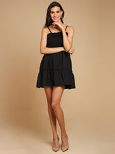Load image into Gallery viewer, Renee Mini Dress (Black)