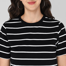 Load image into Gallery viewer, Striped Shift Dress